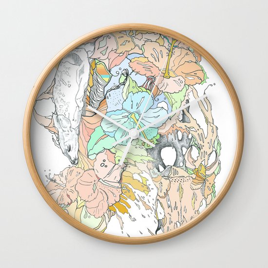 seventeenth daydream Wall Clock