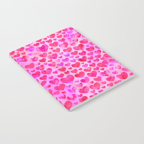 Heart Pattern 02 Notebook