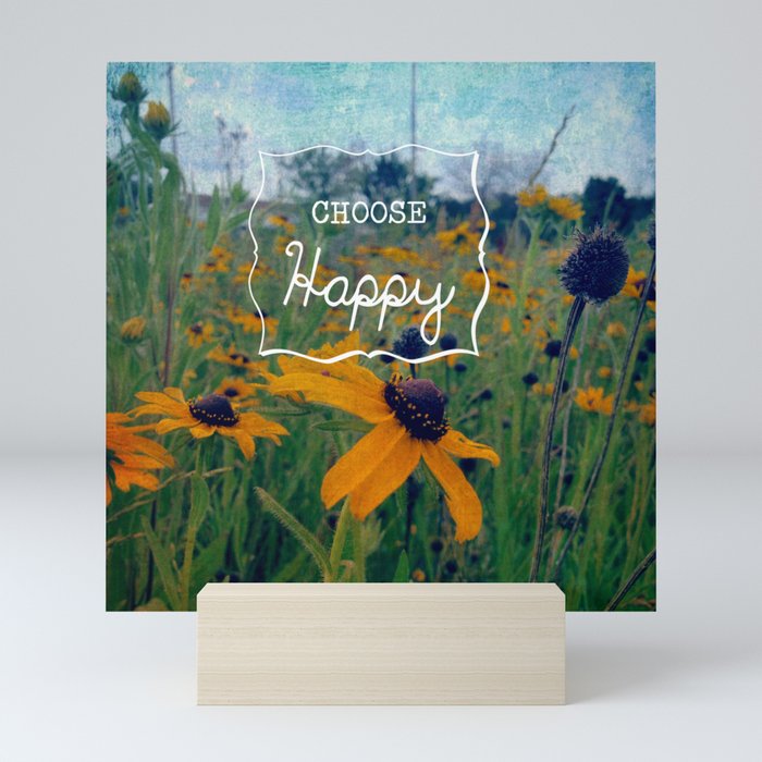 Choose Happy Mini Art Print