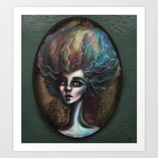 Drama of The Dark and Wicked Art Print