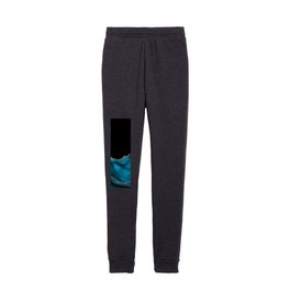 Teal & Gold Agate Texture 06 Kids Joggers
