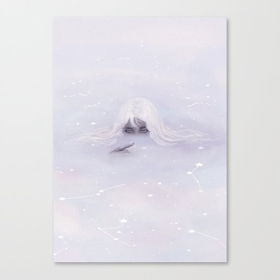 Ocean of clouds Canvas Print
