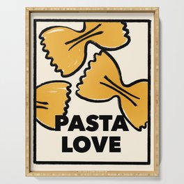 Pasta Love Italian Food Serving Tray