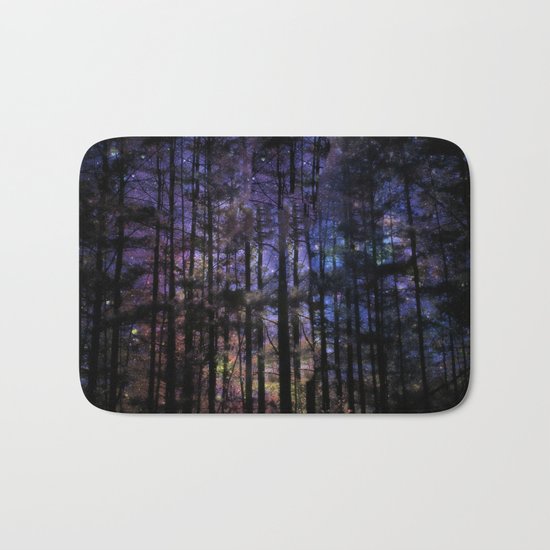 Twilight Woodlands Bath Mat