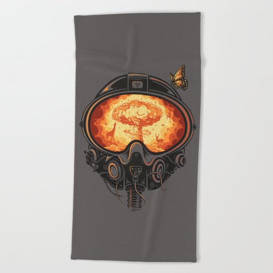 Last Goodbye Beach Towel