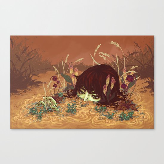 Surfacing Canvas Print