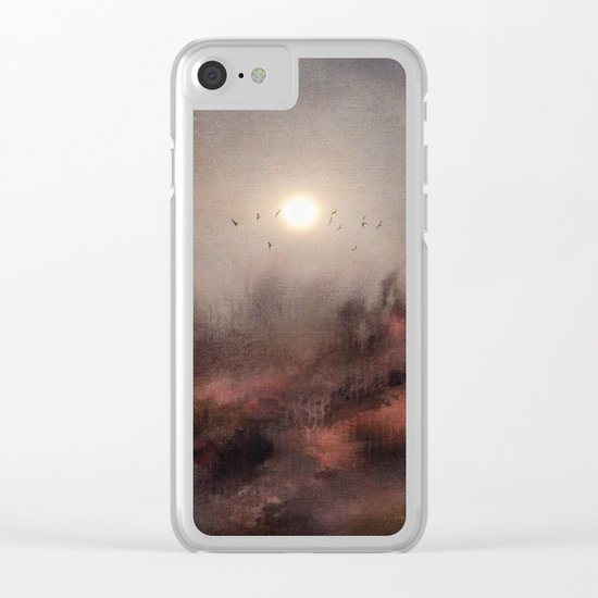 Calling The Sun c.o. Clear iPhone Case