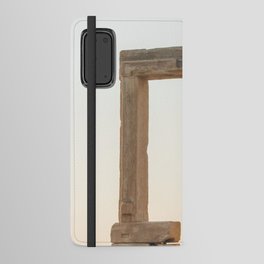 Sunset Portal | Ancient Greek Temple in the Sun | Summer and Travel Photography on the Cyclidic Islands of Greece Android Wallet Case