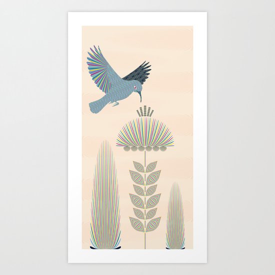 Sunbird Art Print