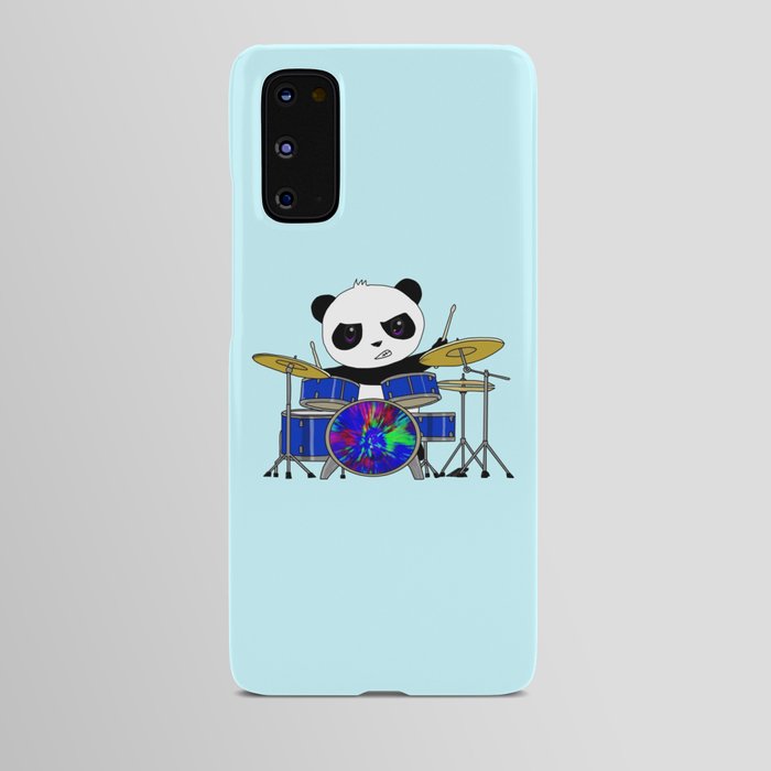 A Drumming Panda Android Case