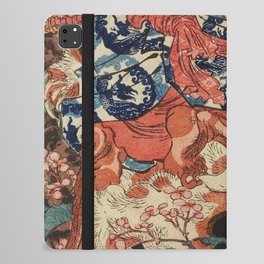 Traditional Samurai Warrior Utagawa Kuniyoshi iPad Folio Case