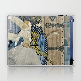 The Eve of St Agnes Illustration by Harry Clarke Laptop Skin