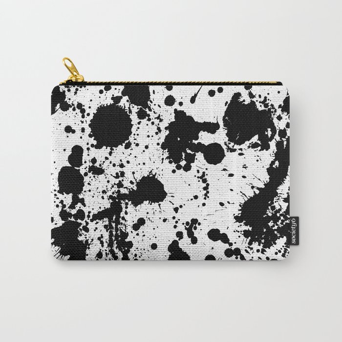 Ink spattered all over - Pattern #society6 #lifestyle Carry-All Pouch