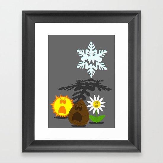 Winter is Coming... 2 Framed Art Print