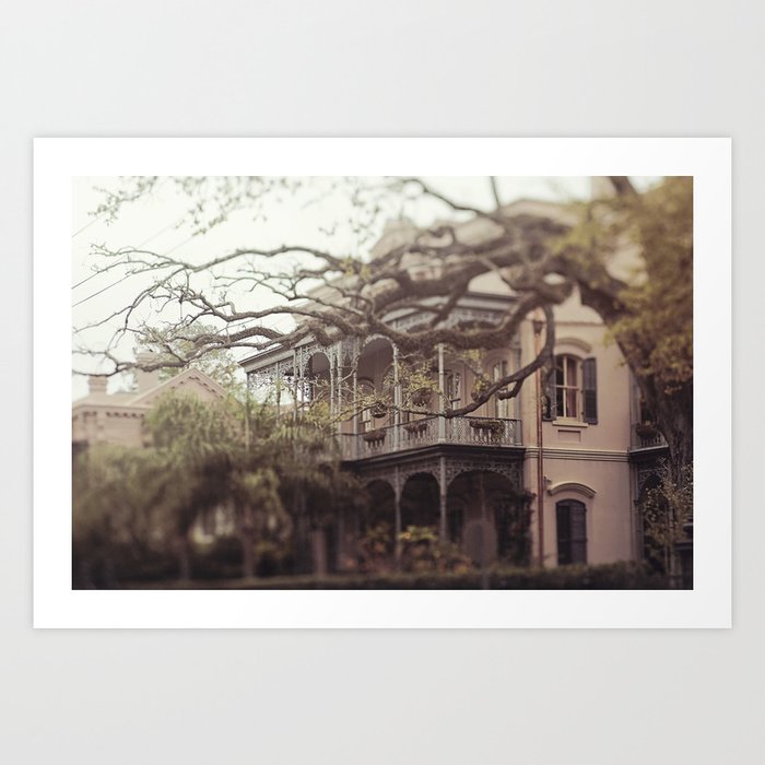 New Orleans Southern Beauty Art Print