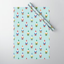 I Love You Gnome Matter What Wrapping Paper | Woodland, Graphicdesign, Digital, Garden, Woodlandcreature, Gnome 