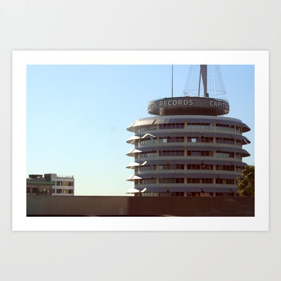 Capitol Records Art Print
