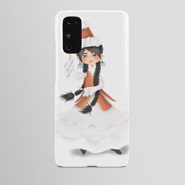 The Kazakh girl Android Case