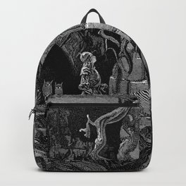Gnarled Monster By Gustave Dore Backpack