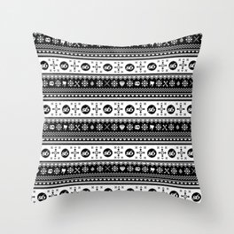 Ugly Sweater Society6 Throw Pillow