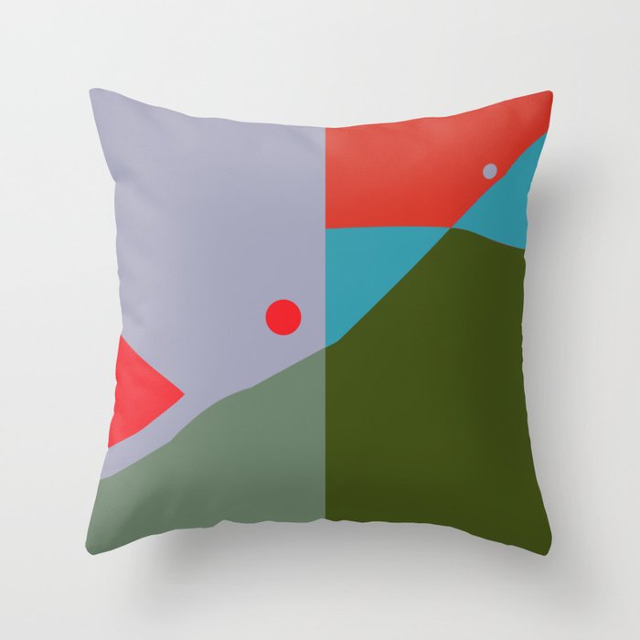 INCLINED TO ALIGN Throw Pillow