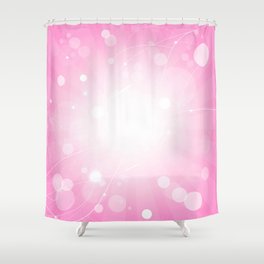 PINK JOY BURST. Shower Curtain