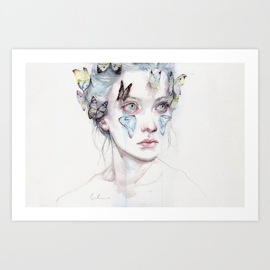 love and sacrifice Art Print