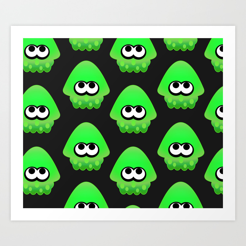 green squid splatoon