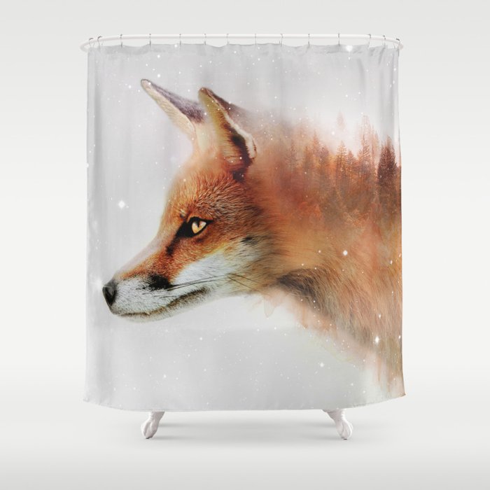 Foxy Love Shower Curtain