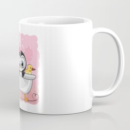 Penguin Bathtime Coffee Mug