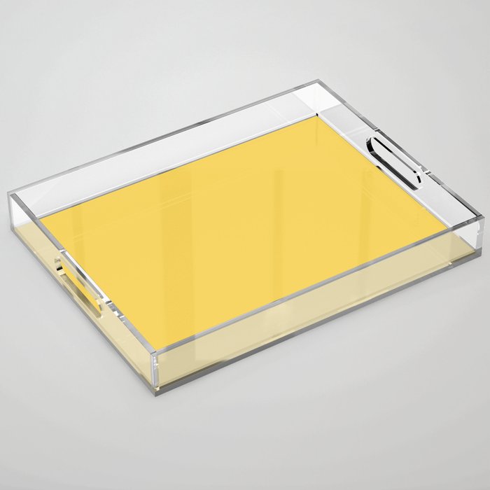 Sunshine Yellow - Solid Color Collection Acrylic Tray
