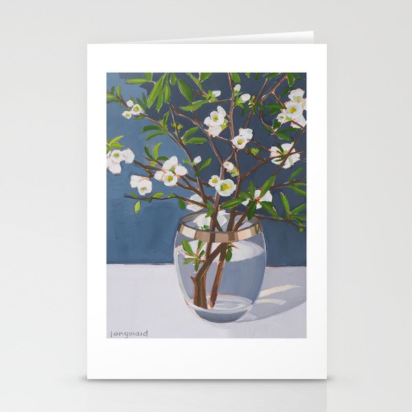 Flowering Quince Stationery Cards