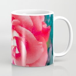 Emerald pink rose Coffee Mug