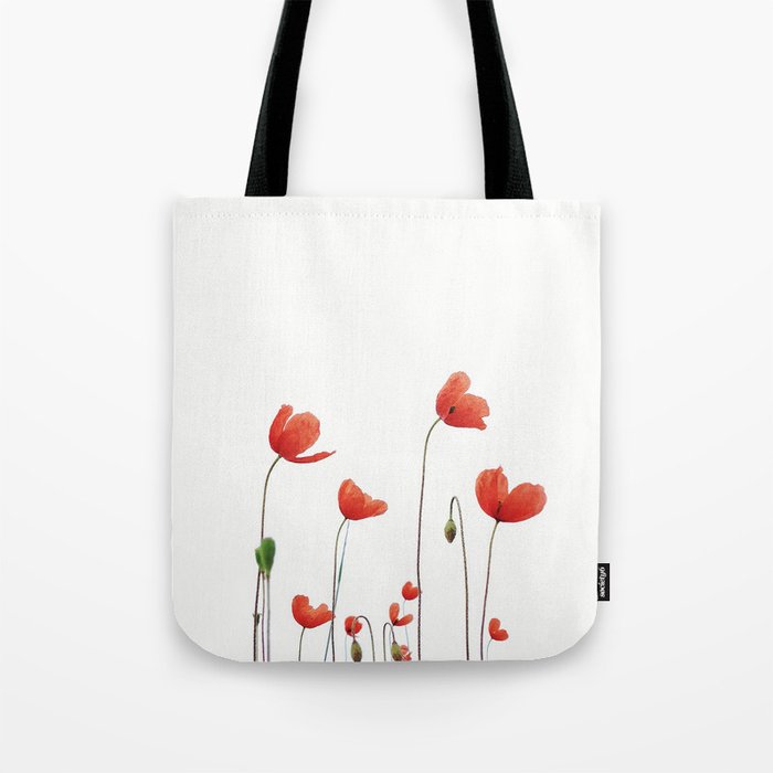 Poppy love Tote Bag