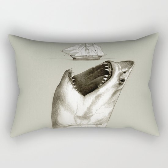 shark Rectangular Pillow