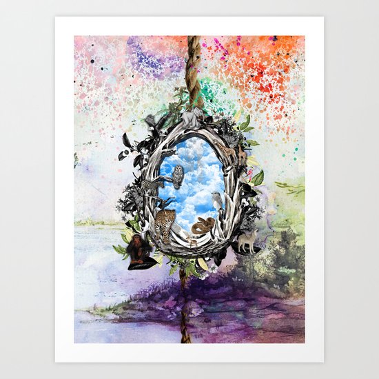 NATURE ANIMALS Art Print