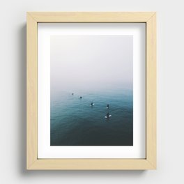 Fog Surf Crew | California Recessed Framed Print