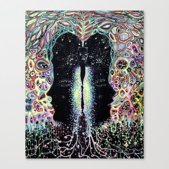 Sliced Canvas Print
