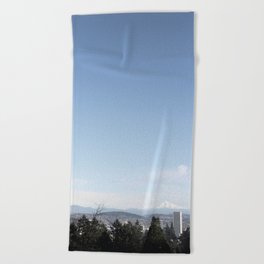 skyline view | Mt Hood Beach Towel