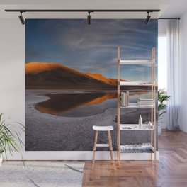 Argentina Photography - Beautiful Sunset Over The Lake In The Desert Wall Mural