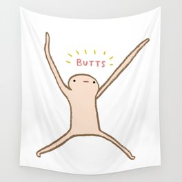 Honest Blob - Butts Wall Tapestry