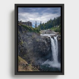 Snoqualmie Falls, Washington Framed Canvas