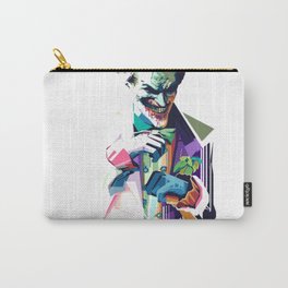 MR J. Carry-All Pouch | Painting, Villano, Digital, Joker, Comic, Evil, Acrylic, Pop Art, Payaso, J 
