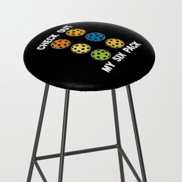 Check Out My Six Pack Bar Stool