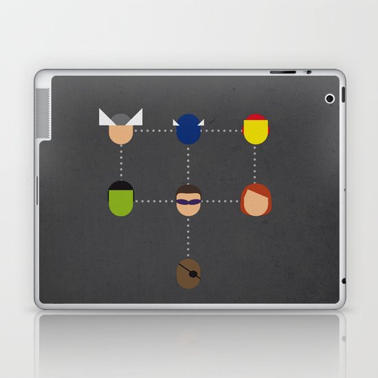 The advengers Capsules Laptop & iPad Skin