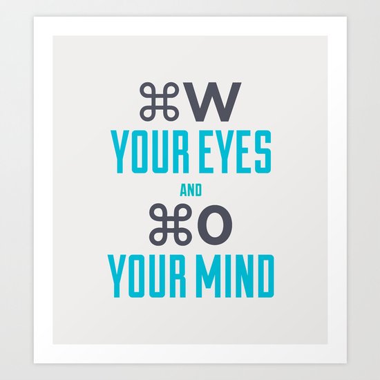 Quote Art Print