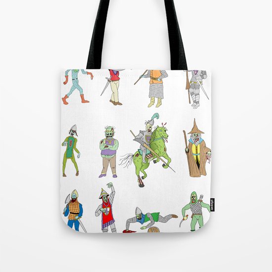 Knights of the Living Dead Tote Bag