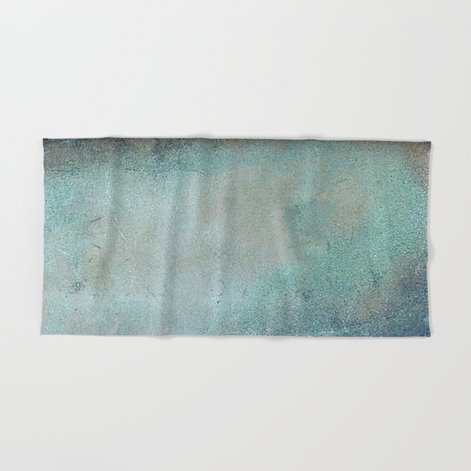 Patina Copper Rustic Decor Hand Bath Towel By Casaderustico