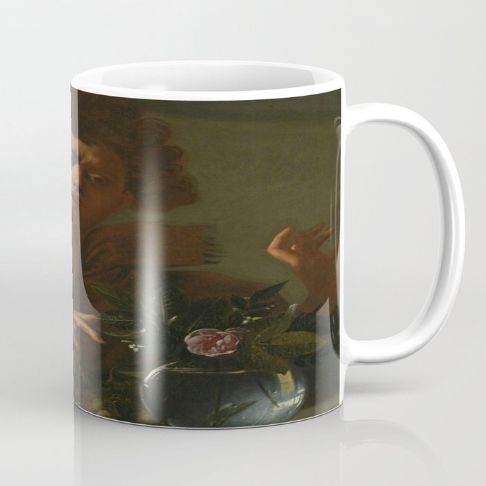 Caravaggio , Boy Bitten by a Lizard Coffee Mug