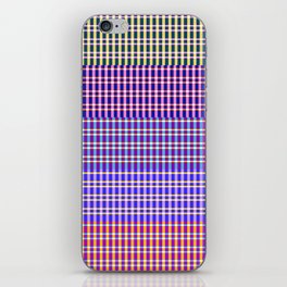 Checkerboard Plaid iPhone Skin